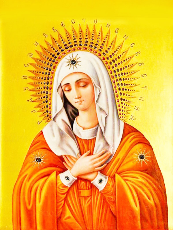 иконе Божией Матери «Умиление» Серафимо-Дивеевская